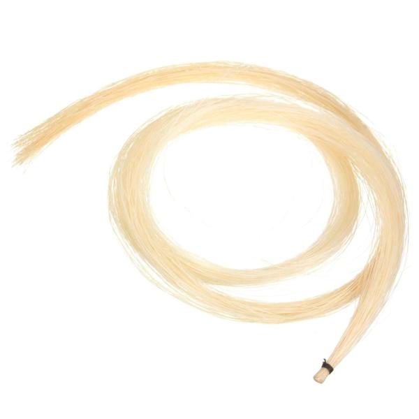 3ハンク 高品質 馬尾 バイオリン弓の毛 78cm