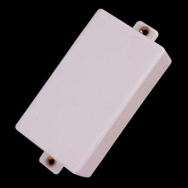 ホワイト Humbuckerピックアップカバー Noホールピックアップホール