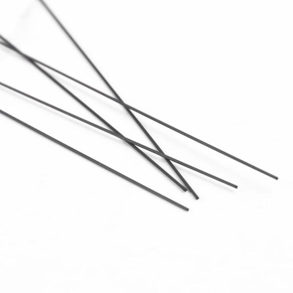 0.5mm カーボンファイバーパイプ 炭素繊維 モデル材料 DIY材料 手芸用 5個入