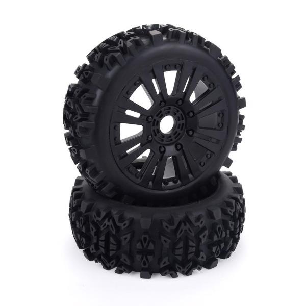 1：8スケールRCカー交換部品：8カーラバータイヤホイールリムタイヤラバー