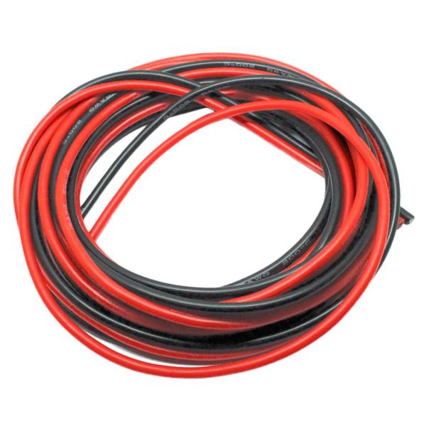 2ロール16AWG20フィートシリコンワイヤフレキシブルより線銅ケーブル