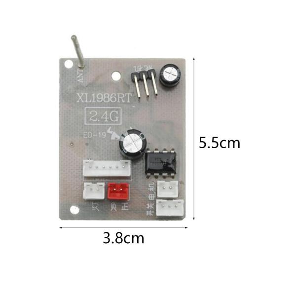 RC カー受信機ボード DIY アクセサリー MN82 MN99S MN99 車両 1/12 RC カー用交換部品の取り付けが簡単