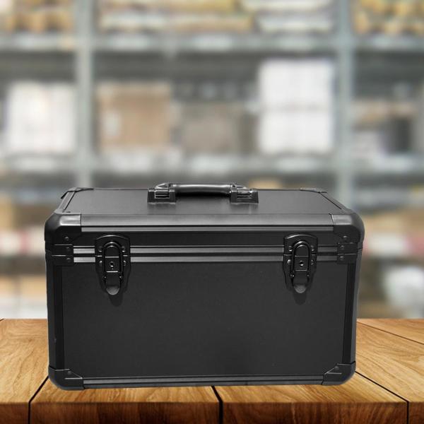 アルミ合金ツールケースポータブルディスプレイケース機器ツール用ハードケースL