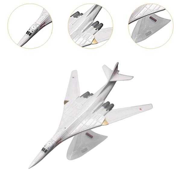 1/200 ツポレフ TU-160 戦略爆撃機 航空機モデル リアルな飛行機モデル