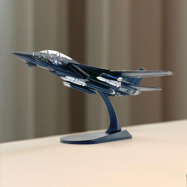 1:100 F14A ダイキャスト戦闘機モデル 模型飛行機 コレクションモデル