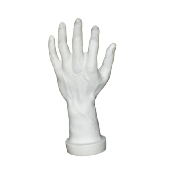 テーマのパーティーコスプレ装飾ネイルトレーニング白い左手のためのハンドモデル偽の人間の手