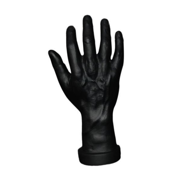 テーマのパーティーコスプレ装飾ネイルトレーニングブラック右手のためのハンドモデル偽の人間の手