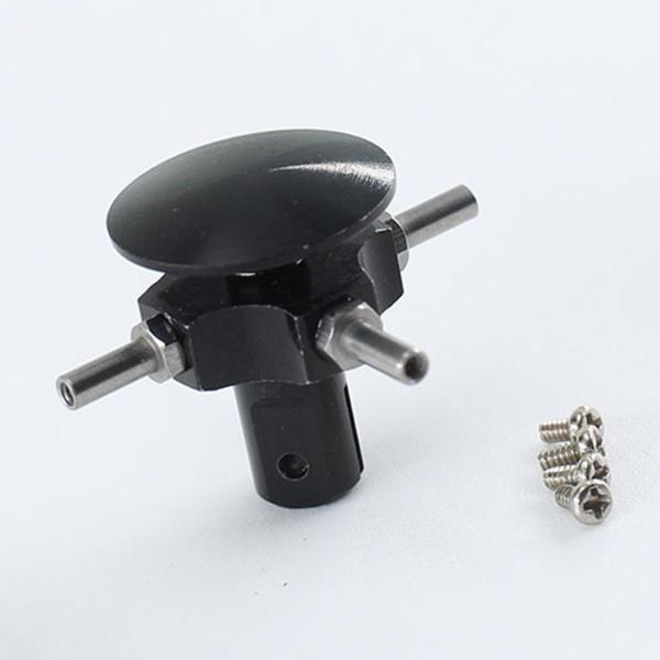 ネジ付きRCローターヘッド、RCアクセサリーメタル交換、に適用 WLTOYS XK K170 ACCS飛行機のアップグレード部品