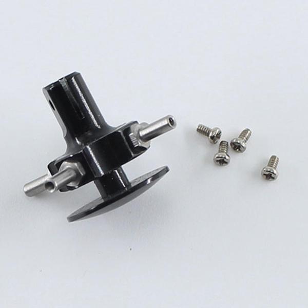ネジ付きRCローターヘッド、RCアクセサリーメタル交換、に適用 WLTOYS XK K170 ACCS飛行機のアップグレード部品