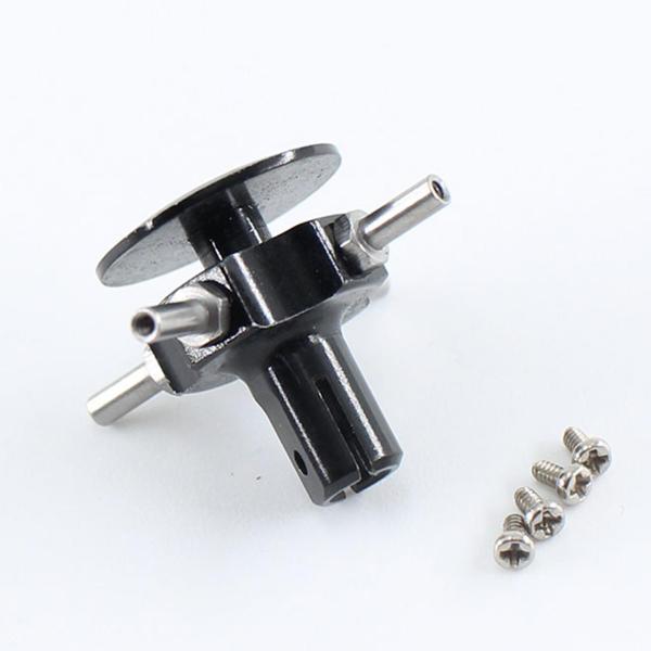 ネジ付きRCローターヘッド、RCアクセサリーメタル交換、に適用 WLTOYS XK K170 ACCS飛行機のアップグレード部品