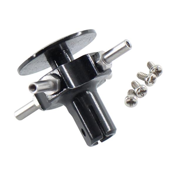 ネジ付きRCローターヘッド、RCアクセサリーメタル交換、に適用 WLTOYS XK K170 ACCS飛行機のアップグレード部品