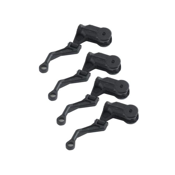 4x RCメインブレードクリッププロペラクリップ交換アップグレードに適用 wltoys K170 K124航空機アクセサリープレーンのスペアパーツ