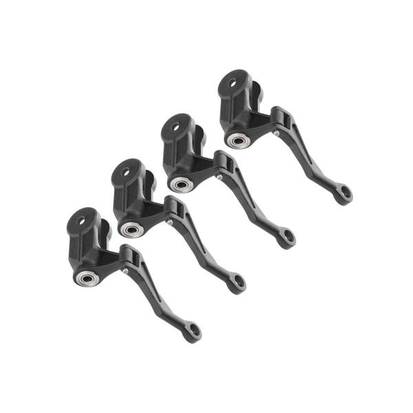 4x RCメインブレードクリッププロペラクリップ交換アップグレードに適用 wltoys K170 K124航空機アクセサリープレーンのスペアパーツ