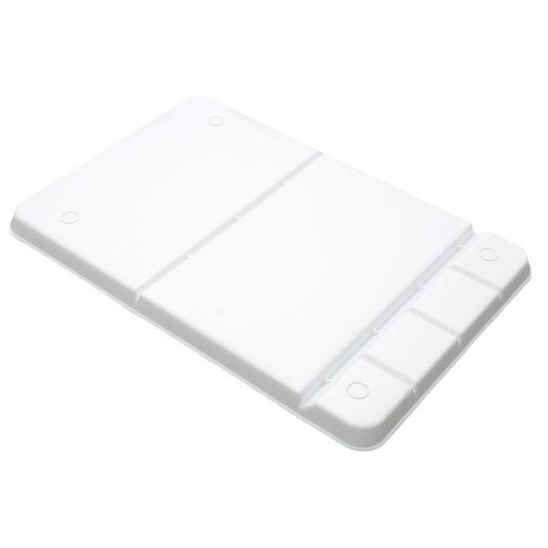 ミキシングエリア付き水彩パレットペイントパレットアクリルペインティングペイントボックスピグメントボードノートブックDIYクラフト初心者