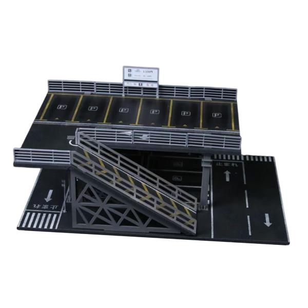 1/64スケール 駐車場ジオラマ おもちゃの車 ディスプレイボックス