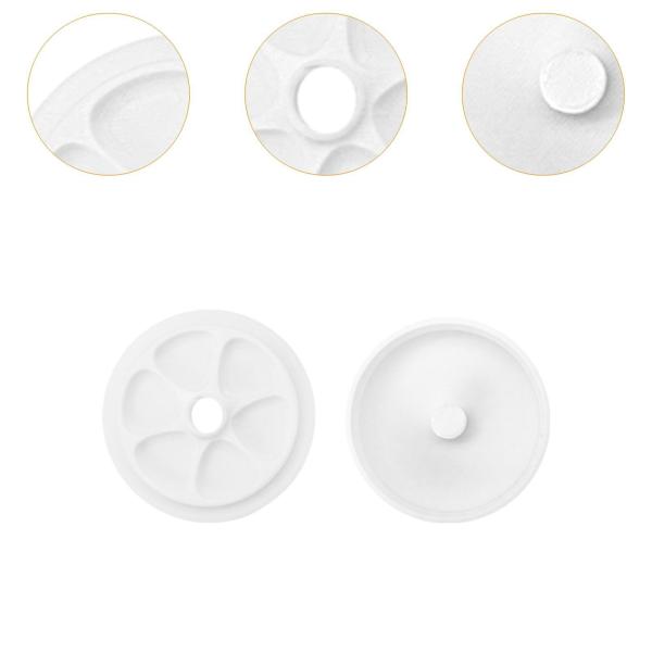 ペイントパレット ペイントトレイ スクリュー蓋 多用途 絵画用品 マルチコンパートメント コンパクト 水彩パレット 6グリッド 子供用