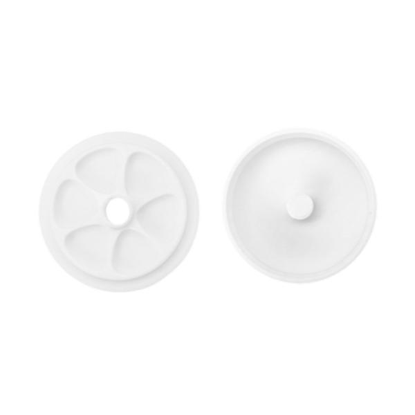 ペイントパレット ペイントトレイ スクリュー蓋 多用途 絵画用品 マルチコンパートメント コンパクト 水彩パレット 6グリッド 子供用