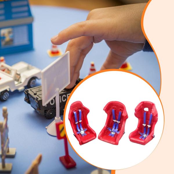 1/64スケール サンドテーブルトレインレイアウトミニチュアシーンスタイルA用樹脂製バケットシート