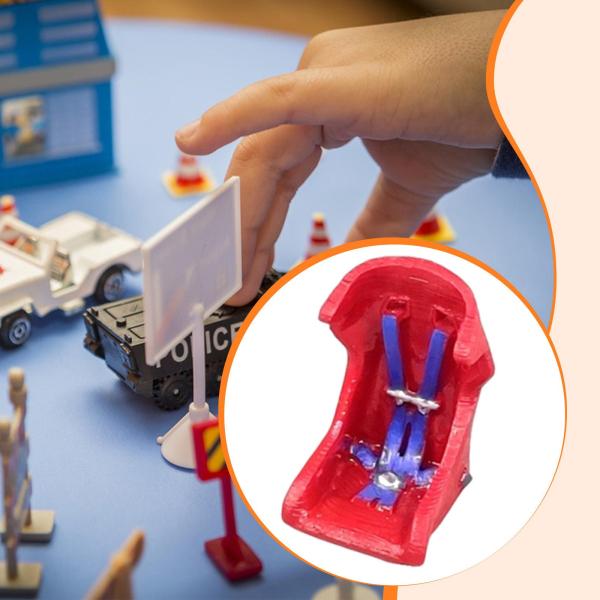 1/64スケール サンドテーブルトレインレイアウトミニチュアシーンスタイルB用樹脂製バケットシート