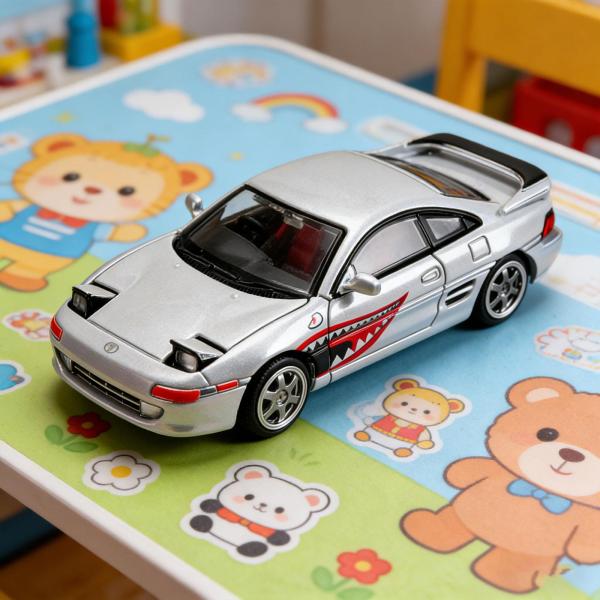 1:64スケールのカーモデル手作りコレクション、子供用カー愛好家向け、シルバー
