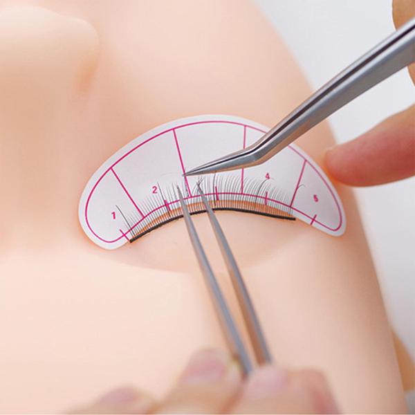 マネキンヘッドフラットシリコンエクストレーニング練習ヘッドエクス練習用メイクアップマッサージ練習まつげグラフト