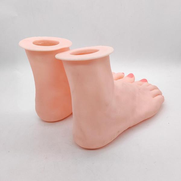 シリコーン足モデル女性マネキン足ディスプレイショップ小売つま先リング