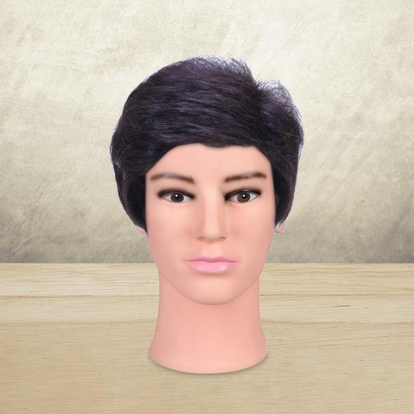 男性用マネキンヘッド、マネキンウィッグヘッド、多機能で滑らかで安定したマネキンヘッド、ウィッグディスプレイ、作成、スタイリング用のウィッグホルダー