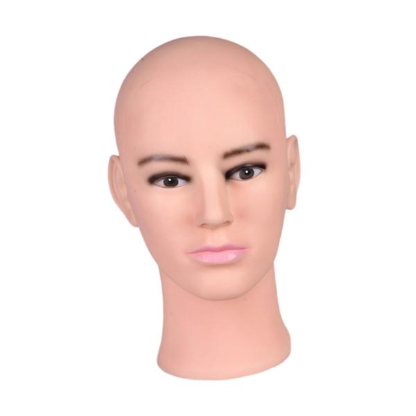 男性用マネキンヘッド、マネキンウィッグヘッド、多機能で滑らかで安定したマネキンヘッド、ウィッグディスプレイ、作成、スタイリング用のウィッグホルダー
