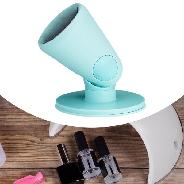 マニキュアボトルラックの爪の絵画シリコーンフィンガーポリッシュオーガナイザー