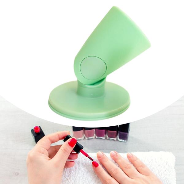 マニキュアボトルラックの爪の絵画シリコーンフィンガーポリッシュオーガナイザー