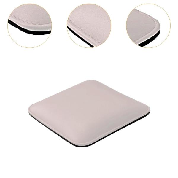 肘のハンドレストは、簡単に掃除しやすい革張りのネイルサプライズネイルサポートスクエア