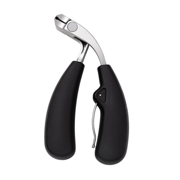 ネイルカッタートリマー、傾斜したネイルクリッパー、男性用の大きな口の爪のクリッパー