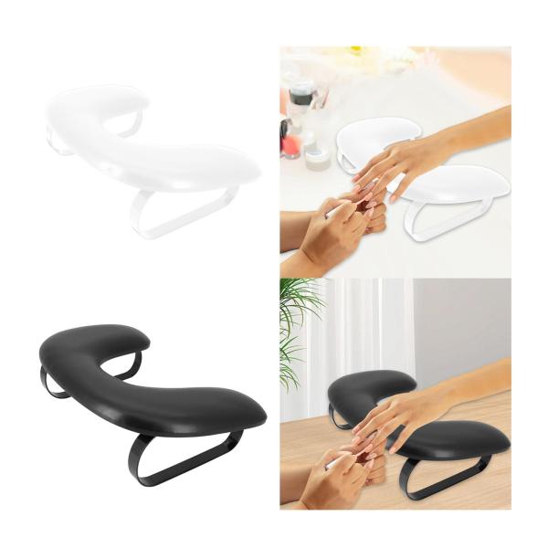 U字型ネイルアームレスト ネイルハンドピロー アクリルネイル用 ネイルテック ホーム DIY ホワイト