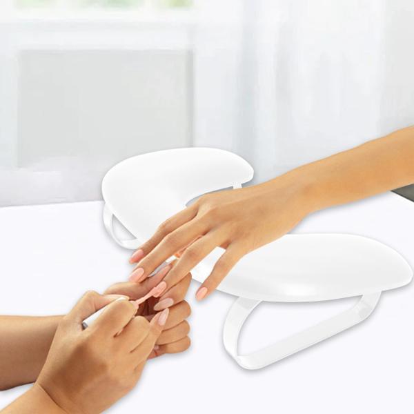 U字型ネイルアームレスト ネイルハンドピロー アクリルネイル用 ネイルテック ホーム DIY ホワイト