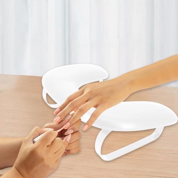 U字型ネイルアームレスト ネイルハンドピロー アクリルネイル用 ネイルテック ホーム DIY ホワイト