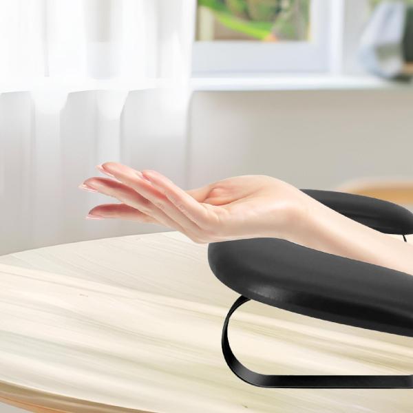 ネイルピロー 多機能マニキュアアームレストスタンド サロン用 アクリルネイル ブラック