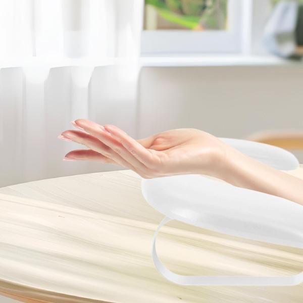 ネイルピロー 多機能マニキュアアームレストスタンド サロン用 アクリルネイル ホワイト