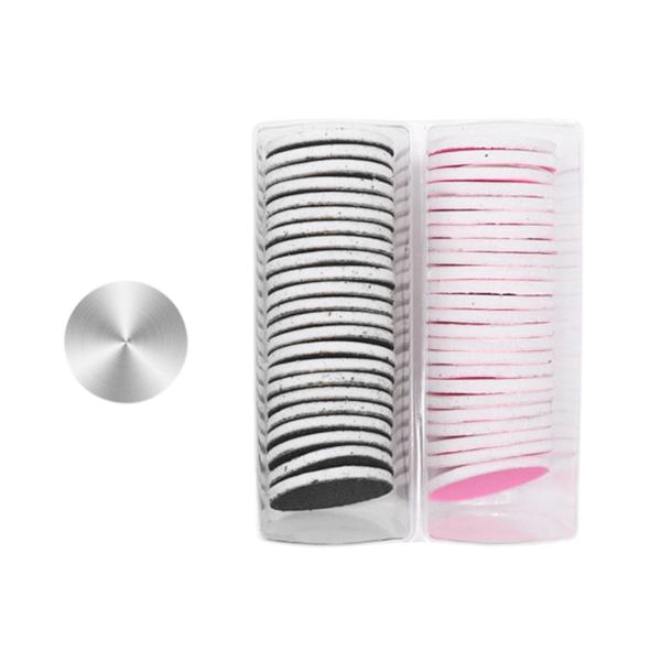 交換可能なサンディングペーパー 研磨サンディングディスク フットファイル サンドペーパー 25mm 50個