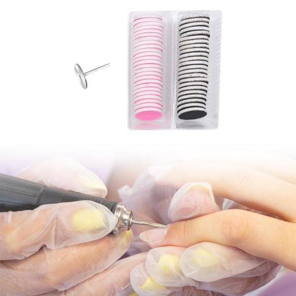 交換可能なサンディングペーパー 研磨サンディングディスク フットファイル サンドペーパー 20mm 50個