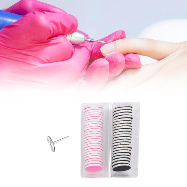 交換可能なサンディングペーパー 研磨サンディングディスク フットファイル サンドペーパー 20mm 50個