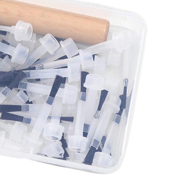 サロン用ネイルポリッシュ交換ブラシ 50本