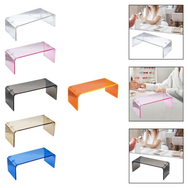 クリア ネイルアームレスト ネイルアートハンドサポートアクリルマニキュアアームレスト