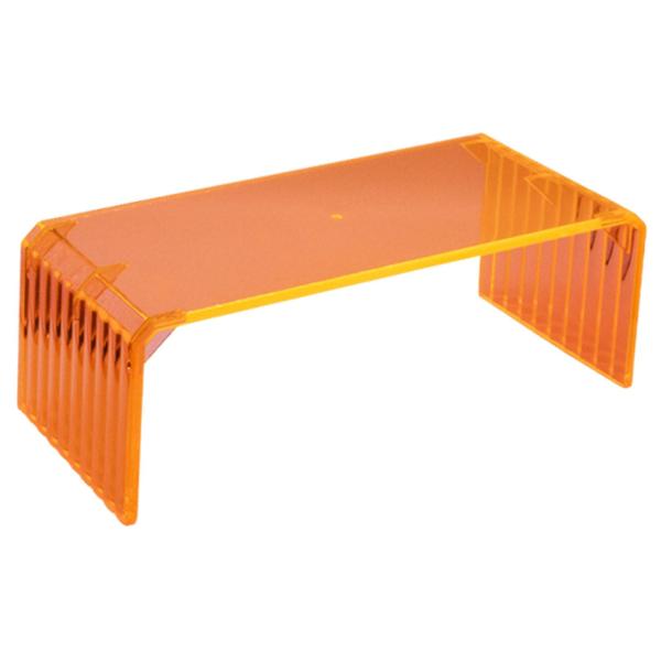 ネイルアートアームレスト アクリル製 実用的 ネイルアームレスト スタイリッシュ ハンドレスト サロン用 オレンジ