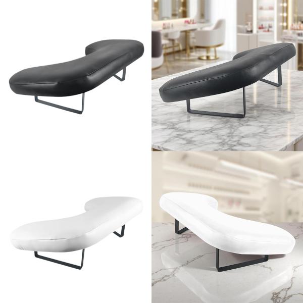 ネイルアームレストハンドピロー 美容パーソナルスタイリッシュマニキュアテーブルステーション ブラック