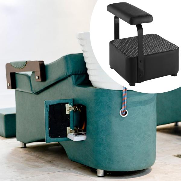 バックウォッシュビューティーSPAオットマンサロン家具フットリフト高級ポータブルソフトフットスツールステーションチェア用フットレスト