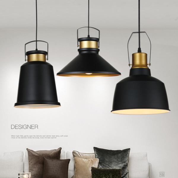 インダストリアルスタイルデザイン天井ハンギングシェードペンダント照明ランプシェード