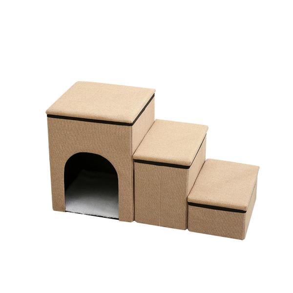 折りたたみペット用階段 猫 犬用ステップ ハイベッド ソファ 窓枠 収納