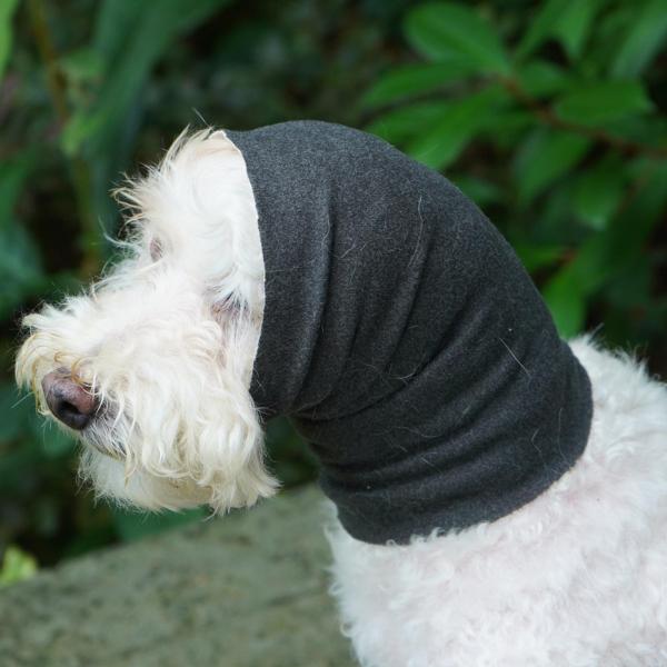 S ペット用スヌード 犬耳カバー 犬用静音耳カバー イヤーマフ