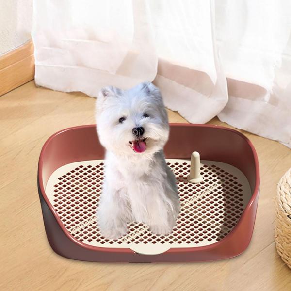 レッドS トイレのトイレ 犬用トイレトレイ トレーニング用室内用トイレトレイ