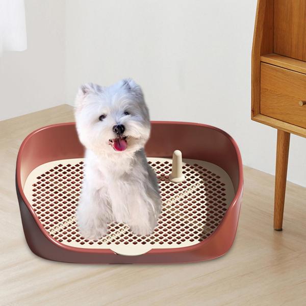 レッドS トイレのトイレ 犬用トイレトレイ トレーニング用室内用トイレトレイ